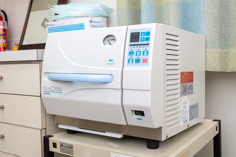 高圧蒸気滅菌器